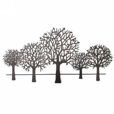 Wall Art - Brown Tree Silhouette