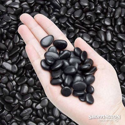 Landscape - Bag of Decorative Stones 10kg - Italian Black (small)