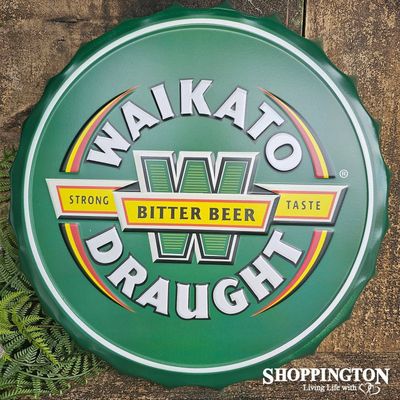 Waikato Bottle Top Pressed Metal Wall Art 35cm