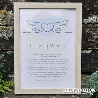 In Loving Memory Frame