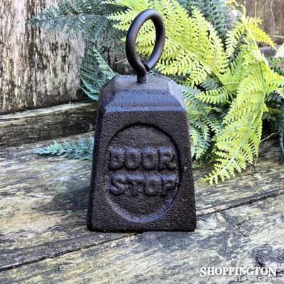 Cast Iron Door Stop - 1Kg weight