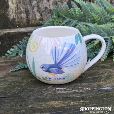 Honey Pot Kiwi Kids Collection Mug - Flora the Fantail