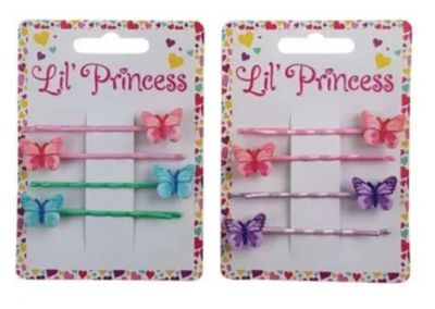 Lil&#039; Princess Hair Snap Clip -Butterfly &amp; Flower