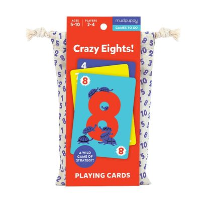 Mudpuppy Card Games - Crazy Eights