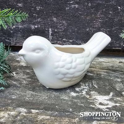 Ceramic Bird Planter