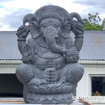Garden Ornament - Concrete Ganesha 60cm