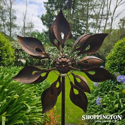 Garden Wind Spinner - Copper Flame