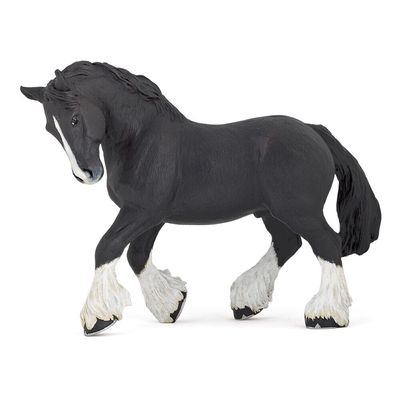 Papo Collection - Black Shire Horse