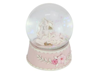 Snow Globe - Pink Unicorn