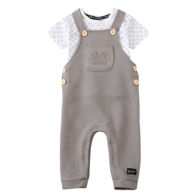 Cracked Soda - Lil Tradie Overall Set (available in 6 sizes)
