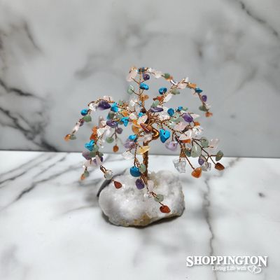 Crystal Tree - Mixed Stones with Crystal Base