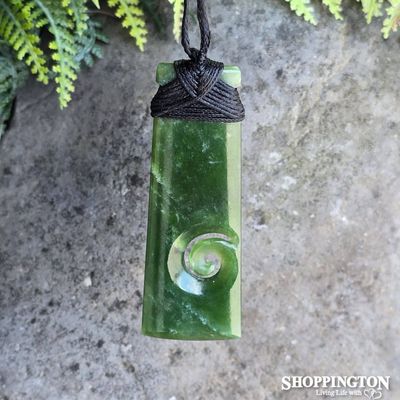 Pounamu Koru Toki 76mm