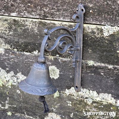 Cast Iron Door Bell (with curve)