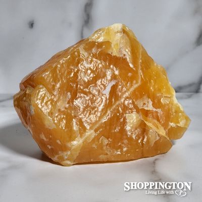 Orange Calcite Crystal #3
