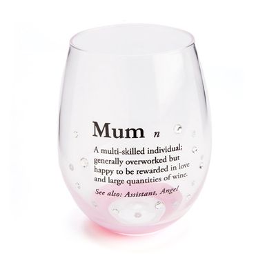 Stemless Glass - Mum