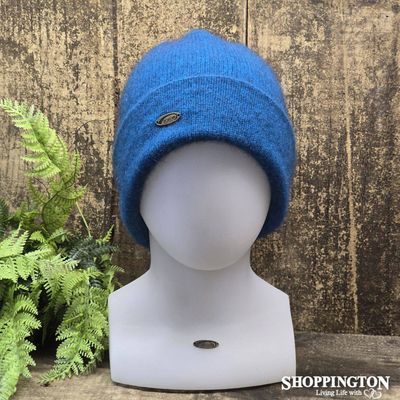 NZ Made Koru Knitwear - Possum Merino Beanie / Pacific