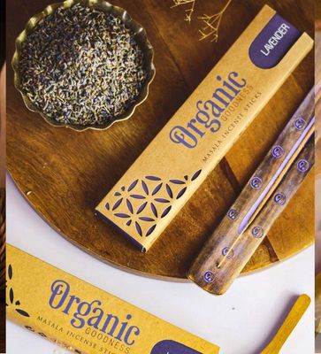 Organic Goodness Masala Incense Sticks / Lavender