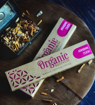 Organic Goodness Masala Incense Sticks / Arabian Oudh