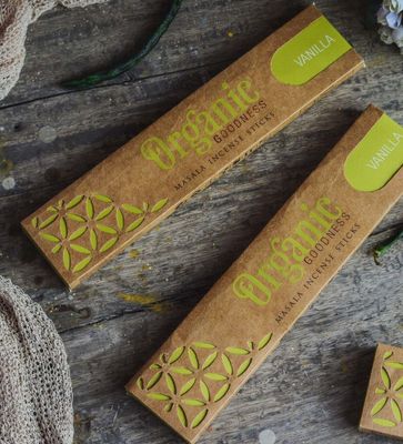 Organic Goodness Masala Incense Sticks / Vanilla