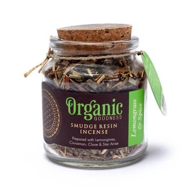 Orangic Goodness Smudge Resin / Lemongrass &amp; Spice