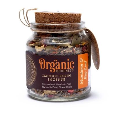 Orangic Goodness Smudge Resin / Mandarin &amp; Bay Leaf