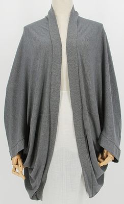 Cape - Long Sleeve Grey