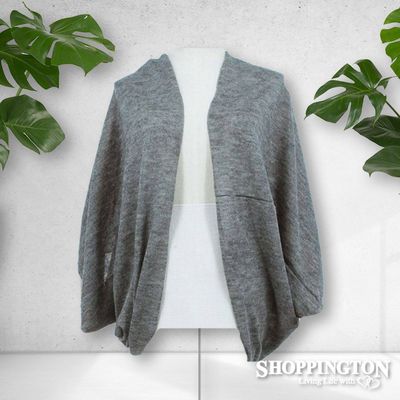 Cape - Long Sleeve Grey (short)