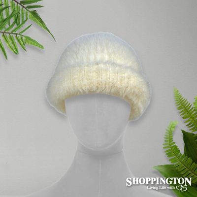 Beanie - Chenille Cream