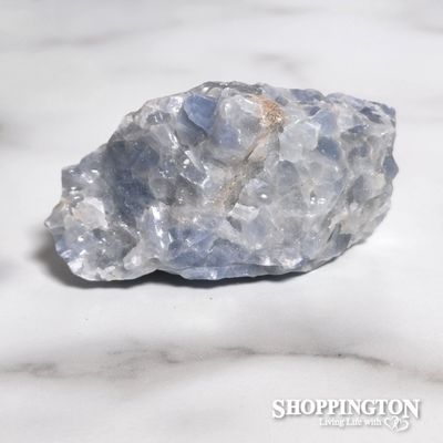 Blue Calcite Crystal #6
