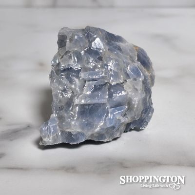 Blue Calcite Crystal #7