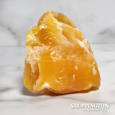 Orange Calcite Crystal #4