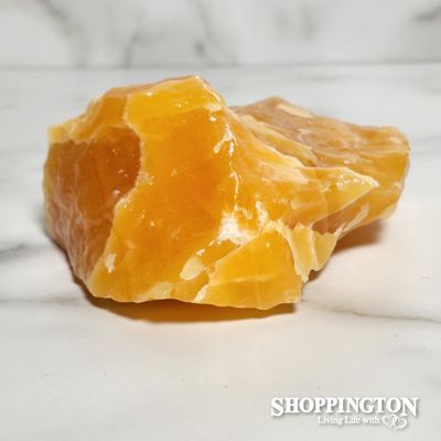 Orange Calcite Crystal #5