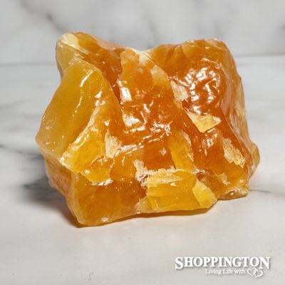 Orange Calcite Crystal #7
