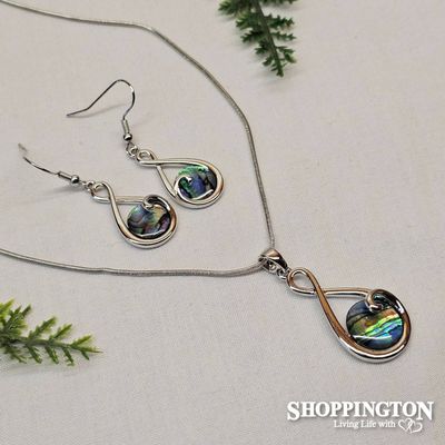 Necklace - Paua Twist