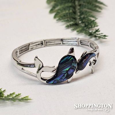 Bracelet - Paua Dolphins