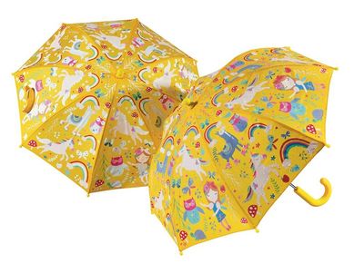 Kids Colour Changing Umbrella - Fairies