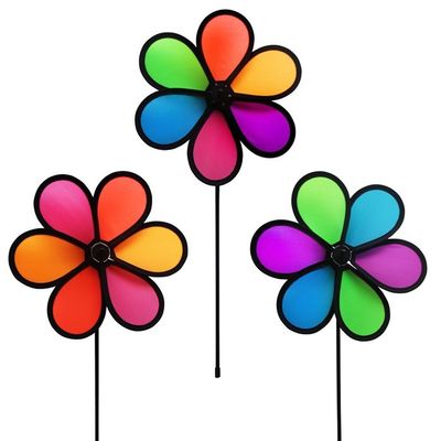 Wind Spinner - Flower Spinner 25cm