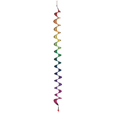 Wind Spinner - Curlie 48&quot;Thin Rainbow