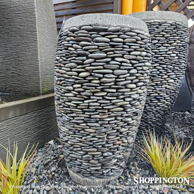Garden Pot - Grey River Stone Pot - Round 79cm