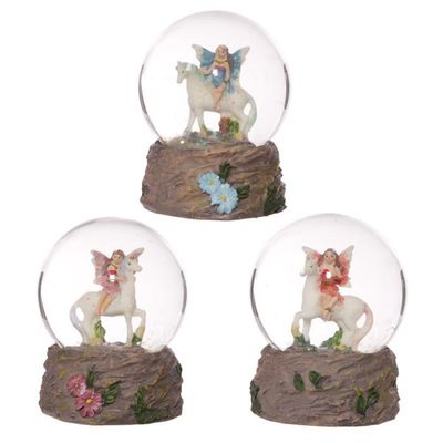 Snow Globe - Unicorn Fairies