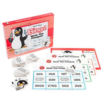 LCBF Bingo - Place Value Beat The Penguin