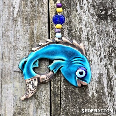 Turkish Wall Art - Ceramic Fish