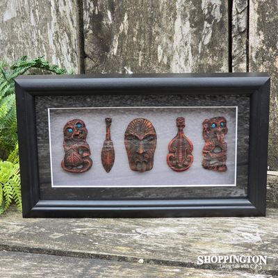 Framed Maori Art Work