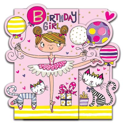 Gift Card - Birthday Girl - Ballerina