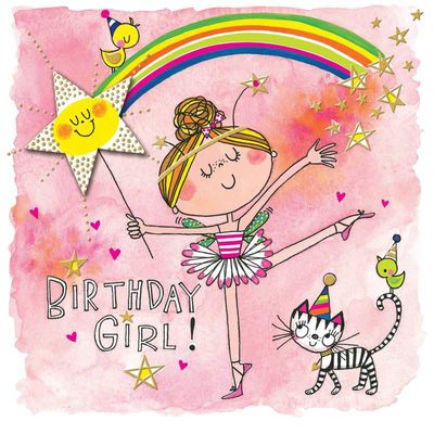 Gift Cards - Ballerina Birthday Girl