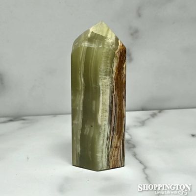 Green Banded Calcite Point (xs)