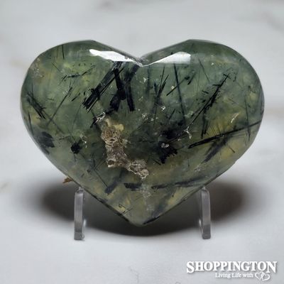 Prehnite Green Heart #2