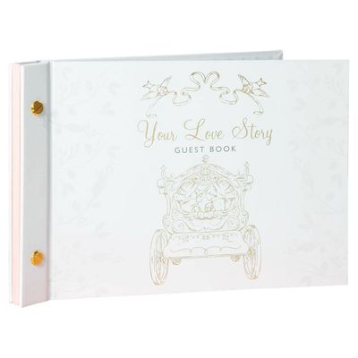 Wedding Album: Cinderella &amp; Prince Guest Book