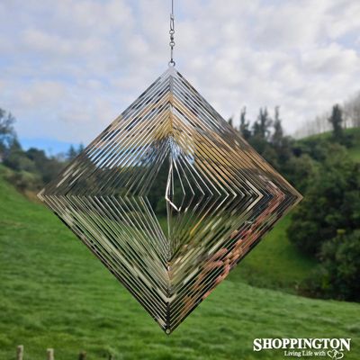 Diamond Wind Spinner (silver)