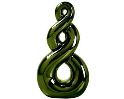 Ceramic Eternal Twist - Green